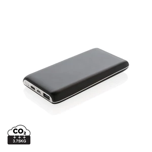 8000 mAh világító logós vezeték nélküli powerbank
