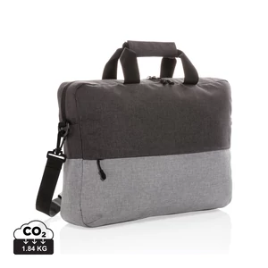 Duo color rPet 15,6"-es RFID laptop táska, PVC-mentes