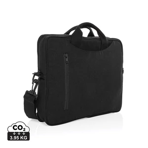 Laluka AWARE™ újrahaszn. vászon 15,4"-es laptop tok fekete  