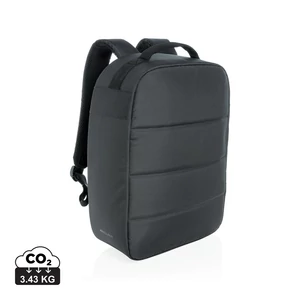 Impact AWARE™ RPET lopásbiztos 15,6"-es laptop hátizsák fekete  