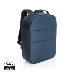 Impact AWARE™ RPET lopásbiztos 15,6"-es laptop hátizsák sötétkék  