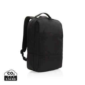 Swiss Peak AWARE™ újrahasznosított PET 15,6"-es hátizsák fekete  