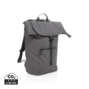 "Impact AWARE™ RPET vízhatlan 15,6""-es laptop hátizsák" kőszén  