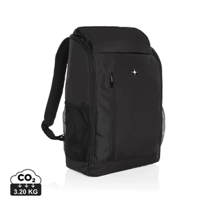 Swiss Peak AWARE™ könnyen hozzáférhető 15.6" laptop hátizsák fekete  