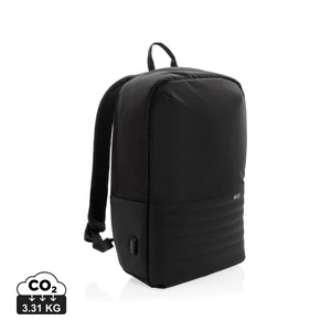 Swiss Peak AWARE™ RFID lopásbiztos 15.6"-es laptop hátizsák fekete  