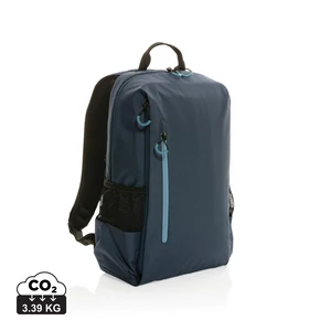 Impact AWARE™ Lima 15,6"-es RFID laptop hátizsák sötétkék, kék  