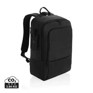 Armond AWARE™ RPET 15,6"-es deluxe laptop hátizsák fekete  