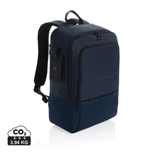 Armond AWARE™ RPET 15,6"-es deluxe laptop hátizsák sötétkék  