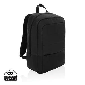 Armond AWARE™ RPET 15,6"-es standard laptop hátizsák fekete  