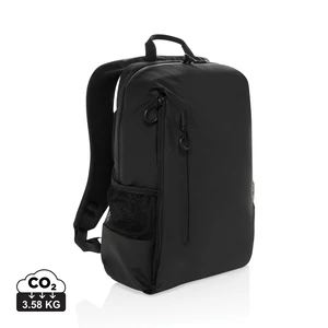 Lima Aware™ RPET vízálló 15,6"-es laptop hátizsák fekete  