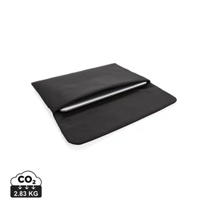 Mágnesesen záródó 15.6"-os laptoptartó, PVC-mentes fekete  