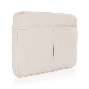 Laluka AWARE™ újrahasznosított vászon 15,6"-es laptop tok off white  
