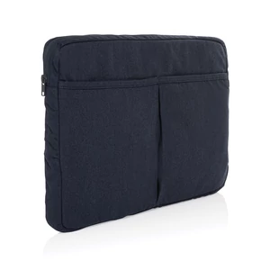 Laluka AWARE™ újrahasznosított vászon 15,6"-es laptop tok sötétkék  