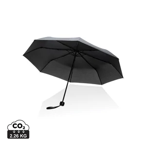 20,5"-es Impact AWARE™ RPET mini esernyő 190T fekete  