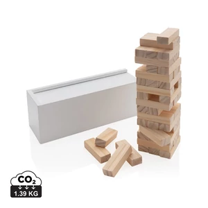 Deluxe jenga fa torony társasjáték