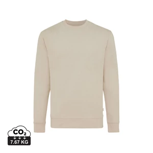 Iqoniq Zion újrahaszn. pamut pulóver kerek nyakkivágással desert XXL Unisex