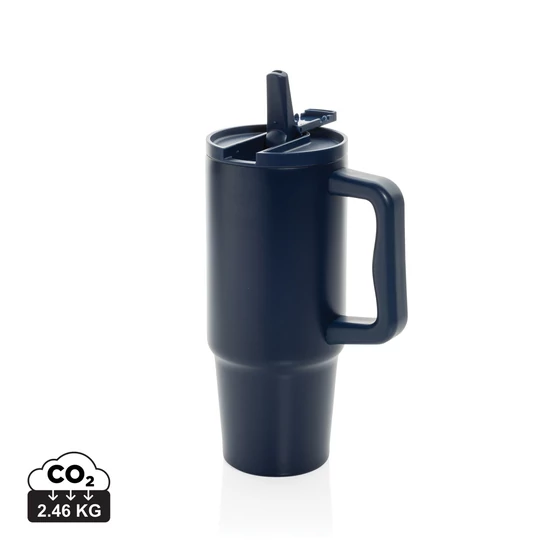 Embrace szivárgásment. RCS újrahaszn. rozsdament. acél 900ml sötétkék  