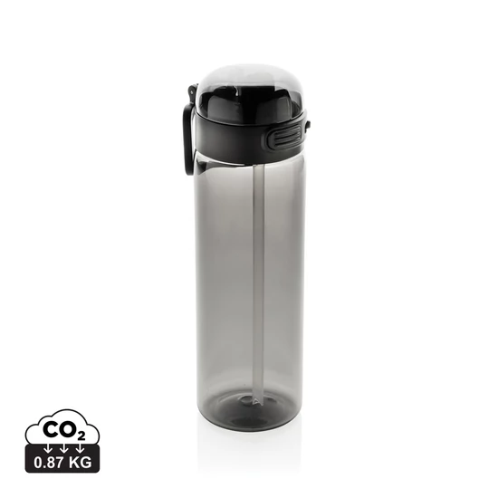 SipnLock RCS RPET szivárgásmentes sportkulacs – 800 ml fekete  