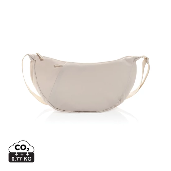 Crescent XL AWARE™ RPET félhold alakú sling táska bézs  