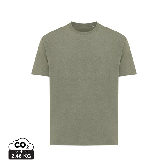 IQONIQ Teide újrahasznosított pamut póló heather green XXS Unisex