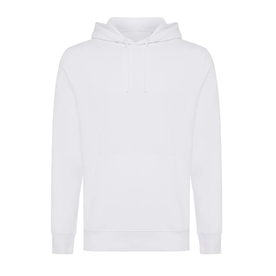 Iqoniq Rila könnyű újrah. pamut kapucnis pulóver recycled white XXS Unisex