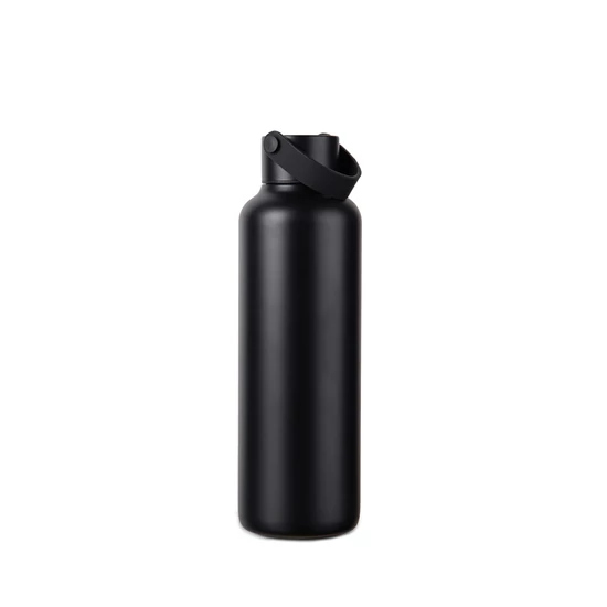 Baltimore RCS újrahaszn. SS palack, 600 ml fekete  