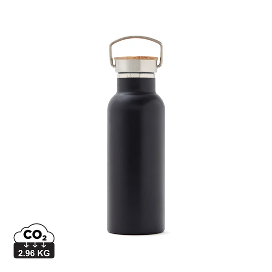 VINGA Miles termosz palack, 500 ml fekete  