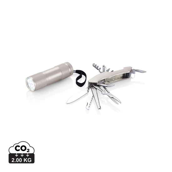 Quattro outdoor készlet ezüst színű  