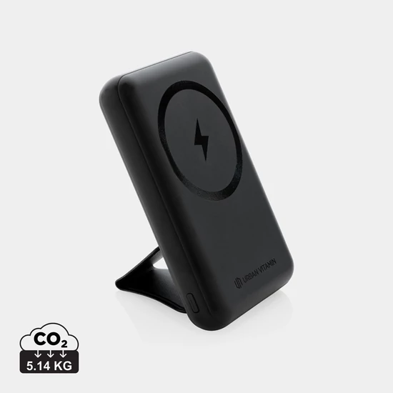 Urban Vitamin Sonoma RCS újrah. műanyag 10 000 mah powerbank fekete  