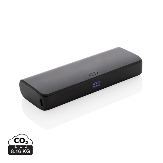 FlashCharge RCS újrah. műanyag 20 000 mAh gyorstöltős powerb fekete  