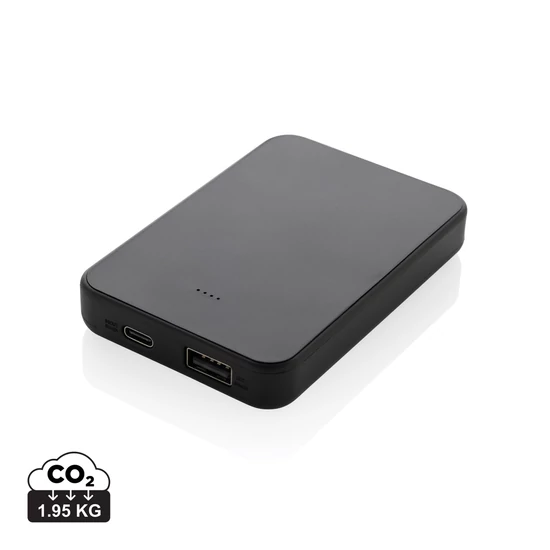 Boostcore RCS újrah. műanyag powerbank 5000 mAh USB-C fekete  