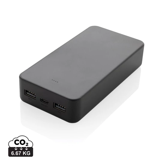 Boostcore RCS újrah. műanyag powerbank 20 000 mAh USB-C fekete  