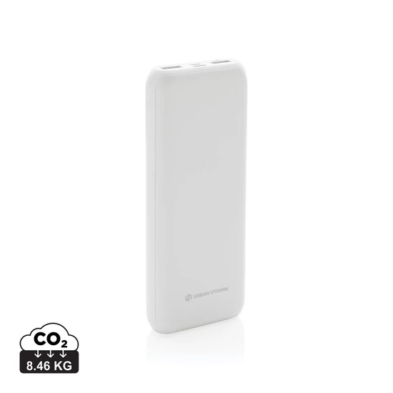 Urban Vitamin Pasadena 20 000 mAh 18W-os PD powerbank fehér  