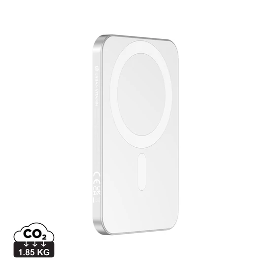 Urban Vitamin Burbank RCS műanyag/alu 3000 mAh powerbank ezüst színű  