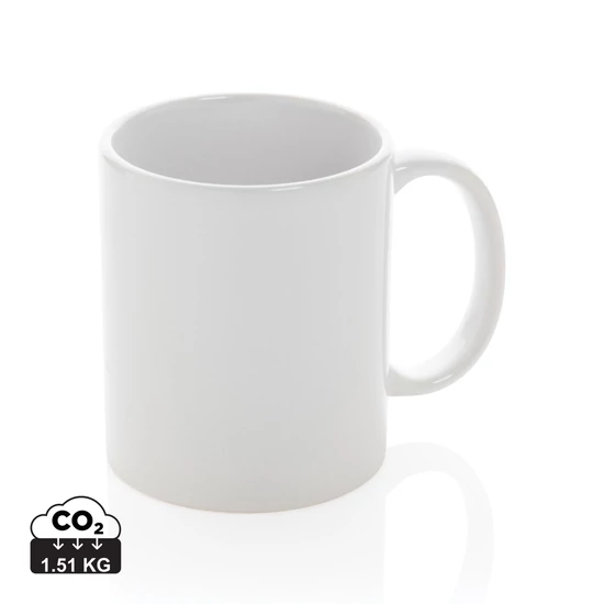 Basic kerámia bögre 350 ml fehér, fehér  