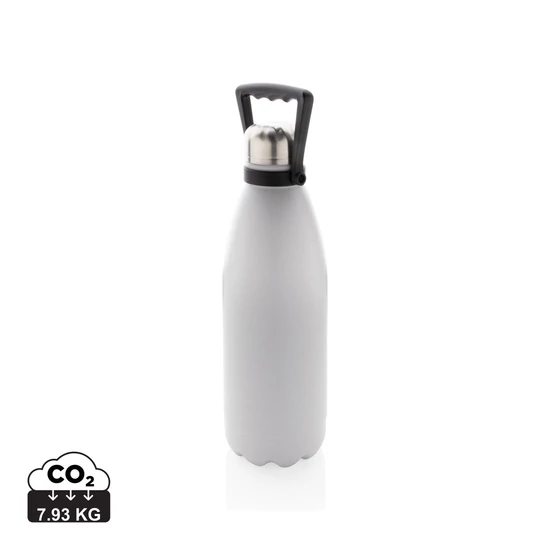 Nagy méretű vákuum palack rozsdamentes acélból 1.5 L off white  