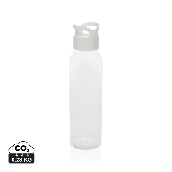 Oasis RCS újrahasznosított pet vizespalack, 650 ml fehér  