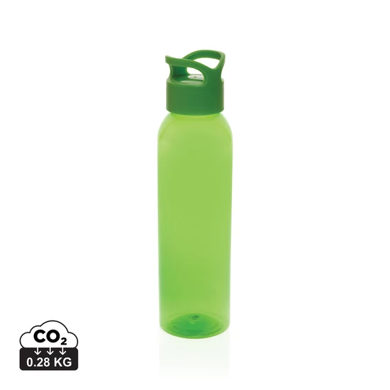 Oasis RCS újrahasznosított pet vizespalack, 650 ml zöld  