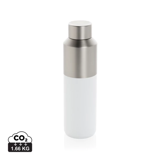 Fluid RCS újrahaszn. acél vizespalack, 600 ml fehér  