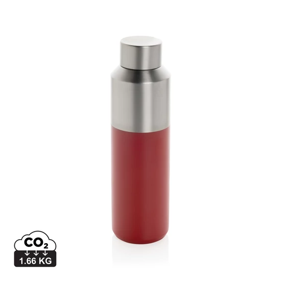 Fluid RCS újrahaszn. acél vizespalack, 600 ml piros  