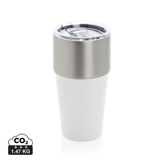 Fluid RCS újrahaszn. acél pohár, 500 ml fehér  