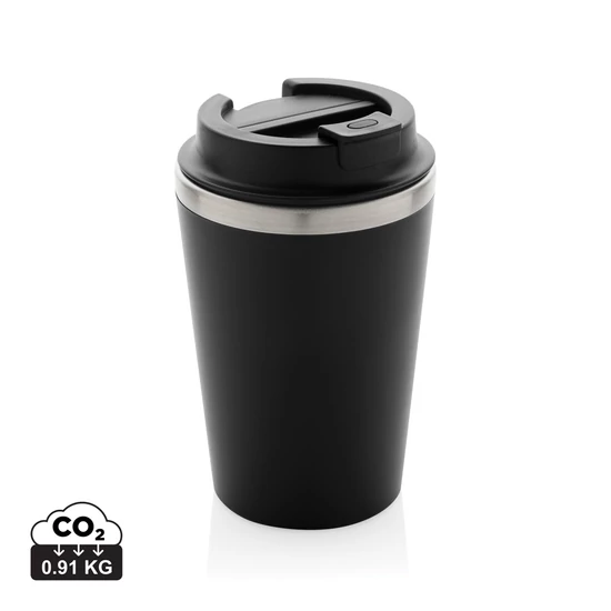 Java RCS újrahaszn. duplafalú pohár, 350 ml fekete  