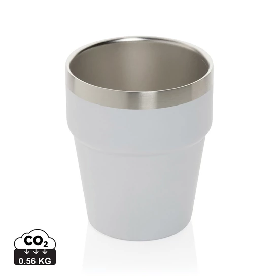 Clark RCS duplafalú kávéscsésze, 300 ml fehér  