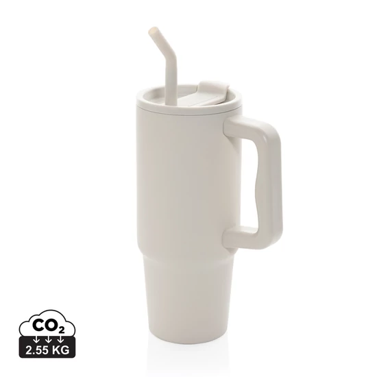 Embrace deluxe RCS újrah. rozsdamentes acél pohár, 900 ml bézs  