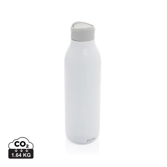 Avira Alok RCS újrahaszn. acél 360 vizespalack, 600 ml fehér  