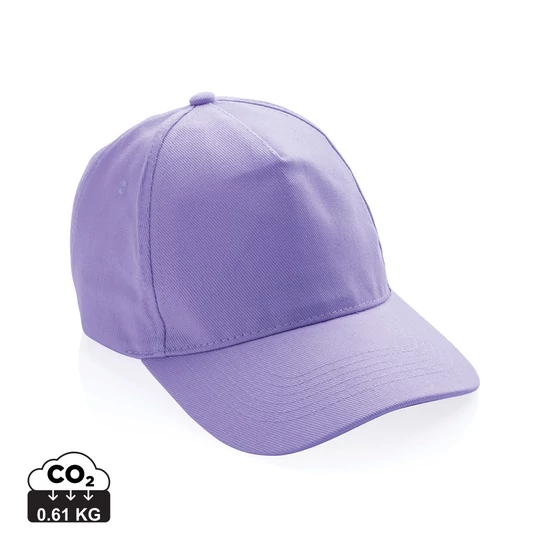 Impact AWARE™ 5 paneles 280gr Újrahasznosított pamut sapka lavender  