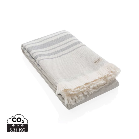 Ukiyo Yumiko AWARE™ hammam törölköző 100x180cm szürke  