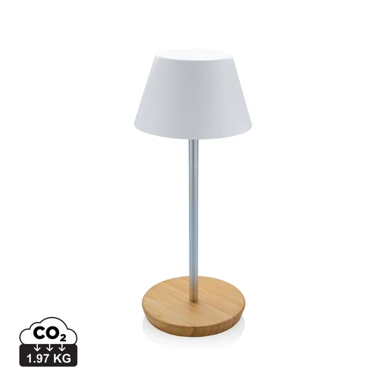 Pure Glow RCS USB újratölthető újrah. műanyag asztali lámpa fehér  