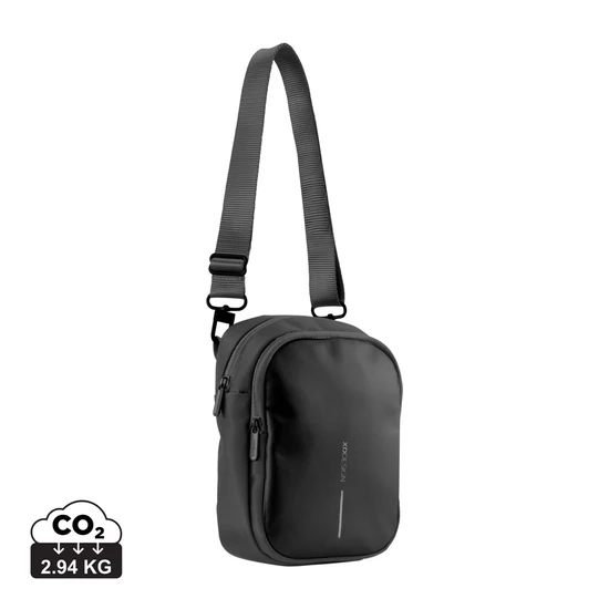 Boxy Sling fekete, szürke  