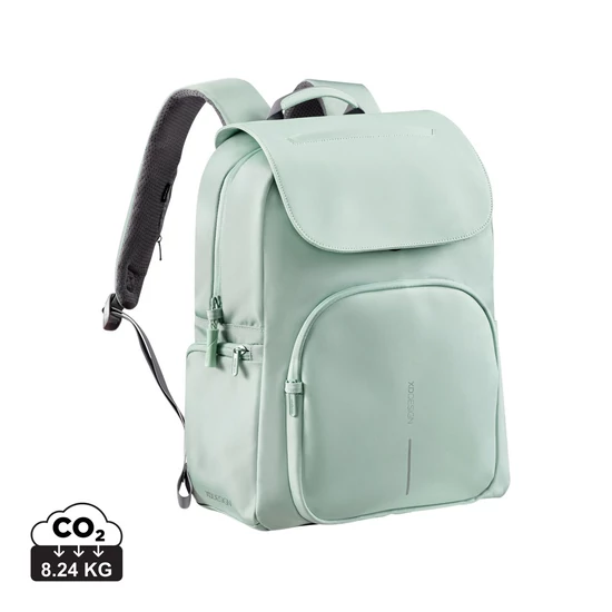 Soft Daypack hátizsák menta, szürke  